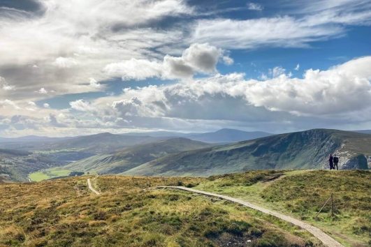 Vandreferie Irland Wicklow Way Mountains